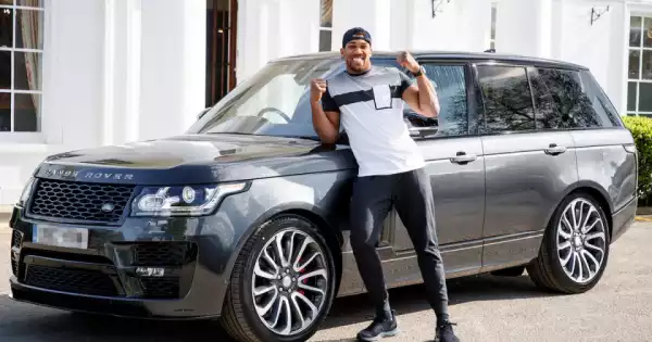 Anthony Joshua: See High Tech Device Used To Steal His Range Rover Autobiography